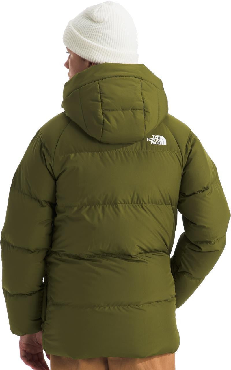 North Down Fleece-Lined Short Parka - Teen - forest olive 1