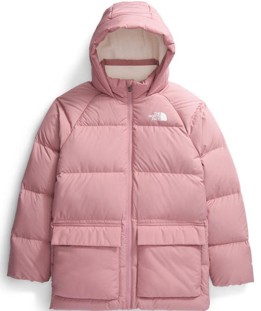 North Down Fleece-Lined Short Parka - Teen - mauve 1