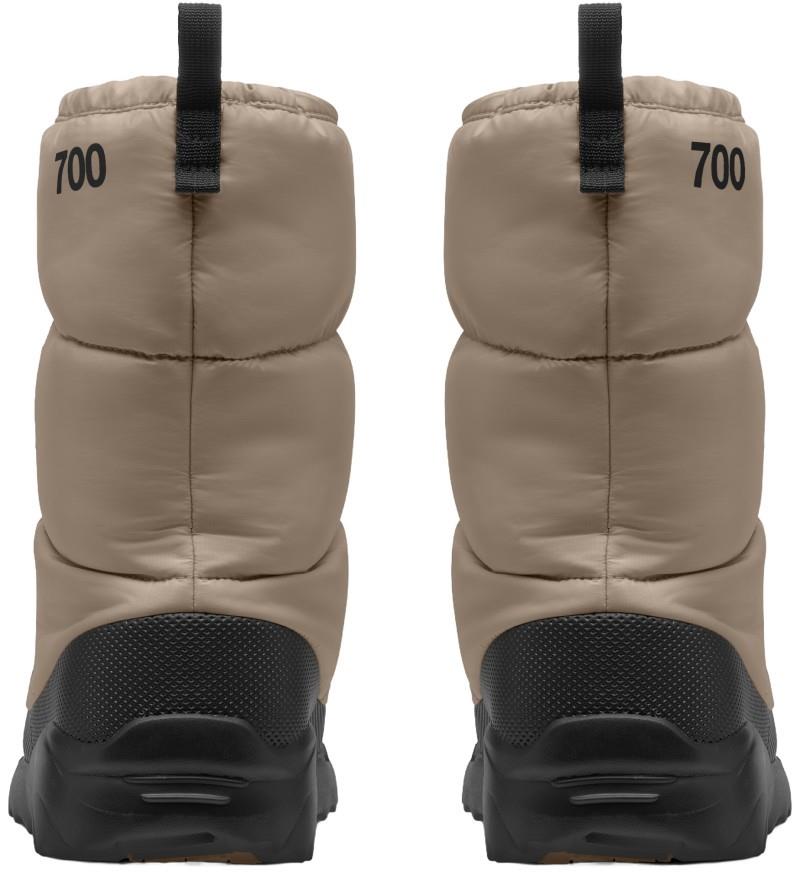 Nuptse Traction Bootie - Unisex - mushroom grey / tnf black 1