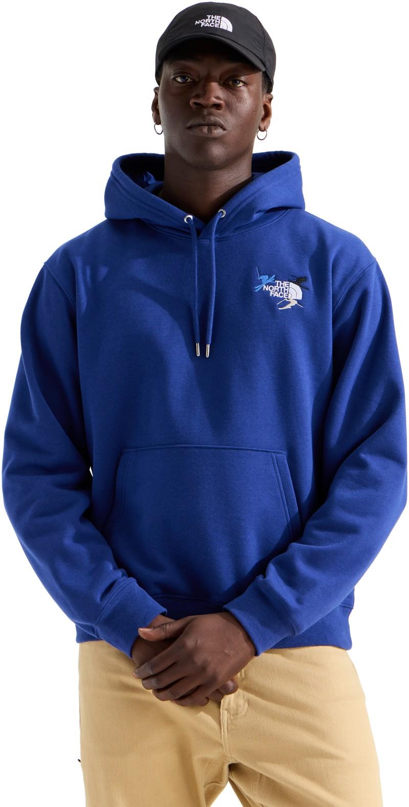Off Piste Embro Graphic Hoodie - Unisex - bold blue 1