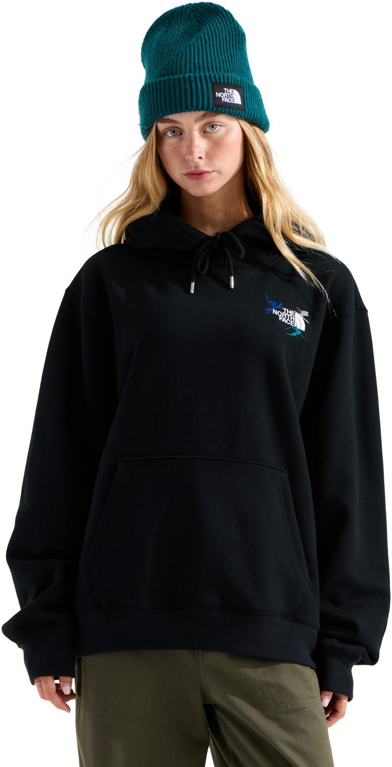 Off Piste Embro Graphic Hoodie - Unisex - tnf black 1