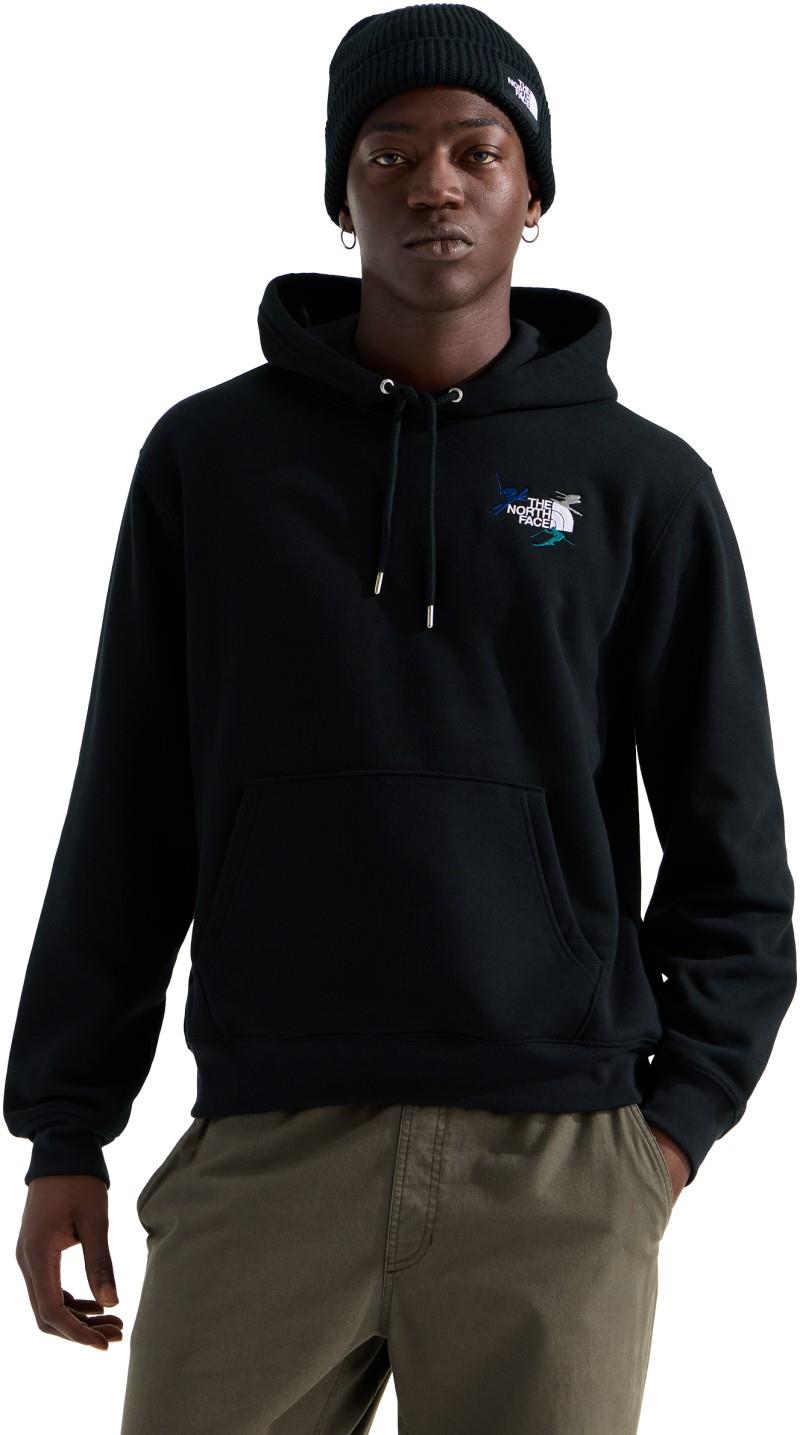Off Piste Embro Graphic Hoodie - Unisex - tnf black 1