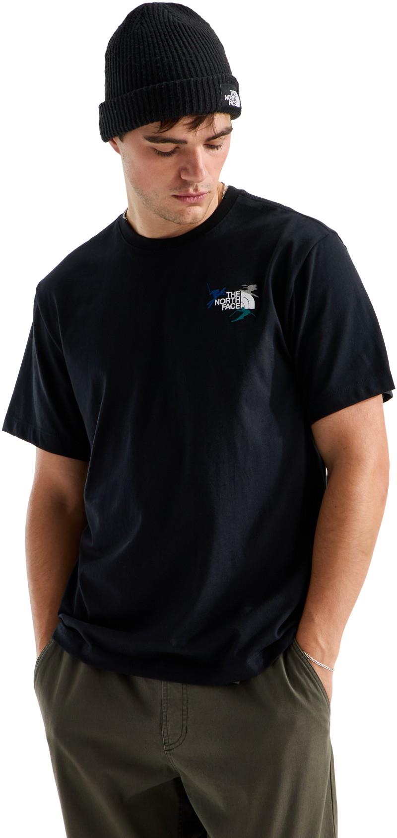 Off Piste Embro Graphic SS Tee - Unisex - tnf black 1