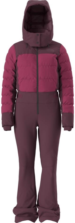 Off The Clock One-Piece, Long - Womens - burgundy crush / lali guran 1