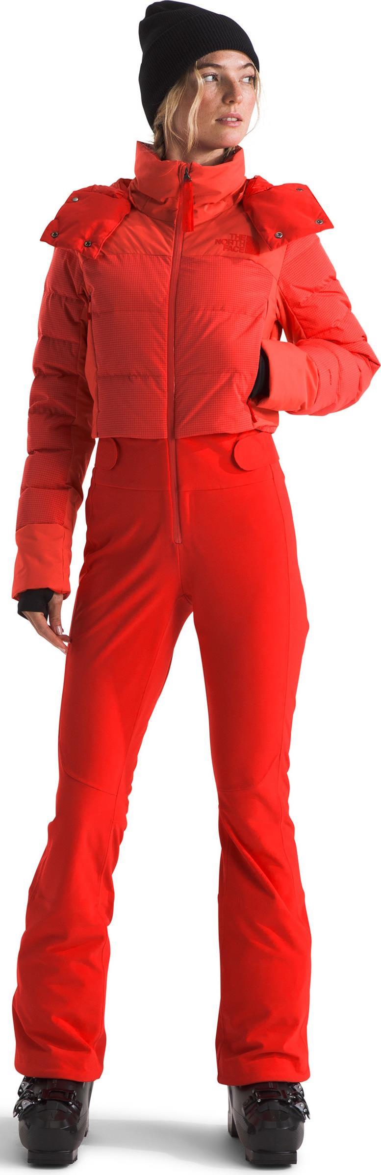 Off The Clock One-Piece, Short - Womens - fiery red / crimson orange 1