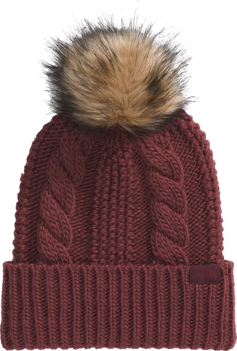 Oh Mega Fur Pom Beanie - Womens - sumac 1