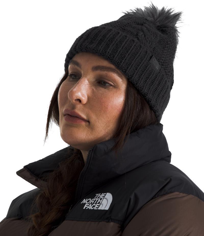 Oh Mega Fur Pom Beanie - Womens - tnf black 1