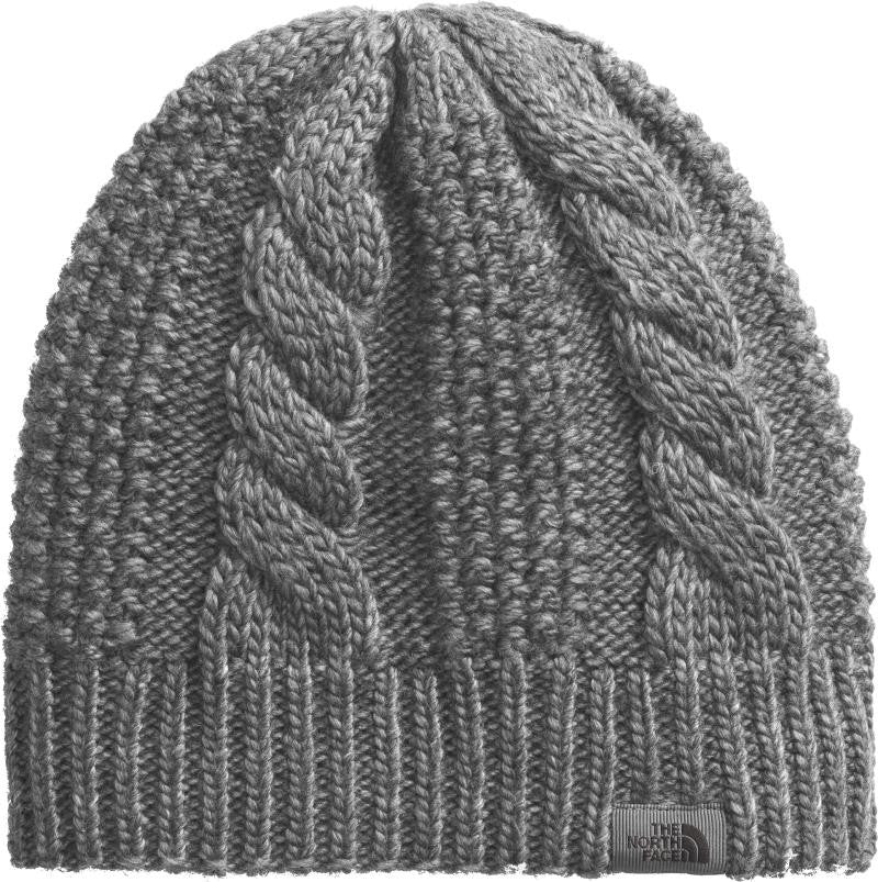 Oh Mega Lined Beanie - Womens - tnf medium grey heather 1