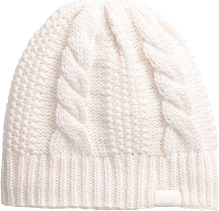 Oh Mega Lined Beanie - Womens - white dune 1