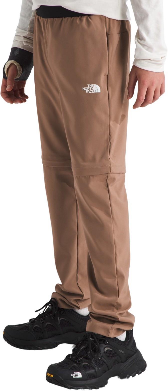 On The Trail Convertible Pants - Boys - latte 1