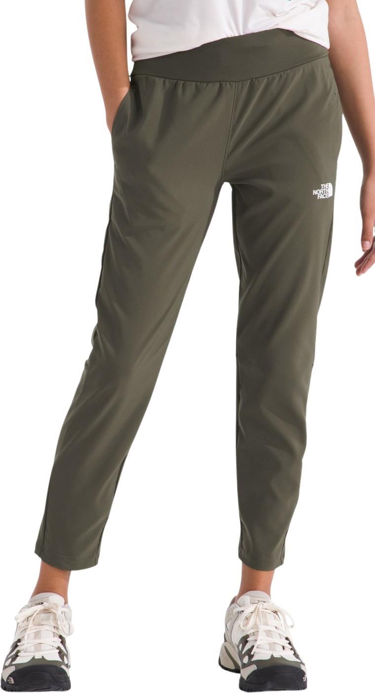 On The Trail Pants - Girls - new taupe green 1