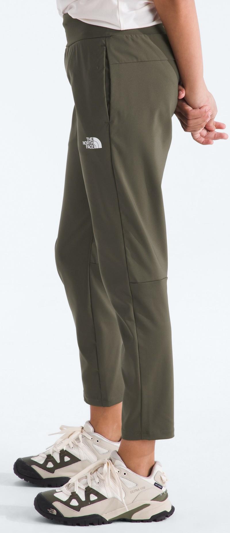 On The Trail Pants - Girls - new taupe green 1