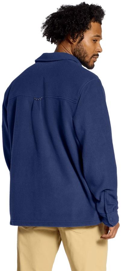 Open Range Fleece LS Shirt - Mens - bold blue 1