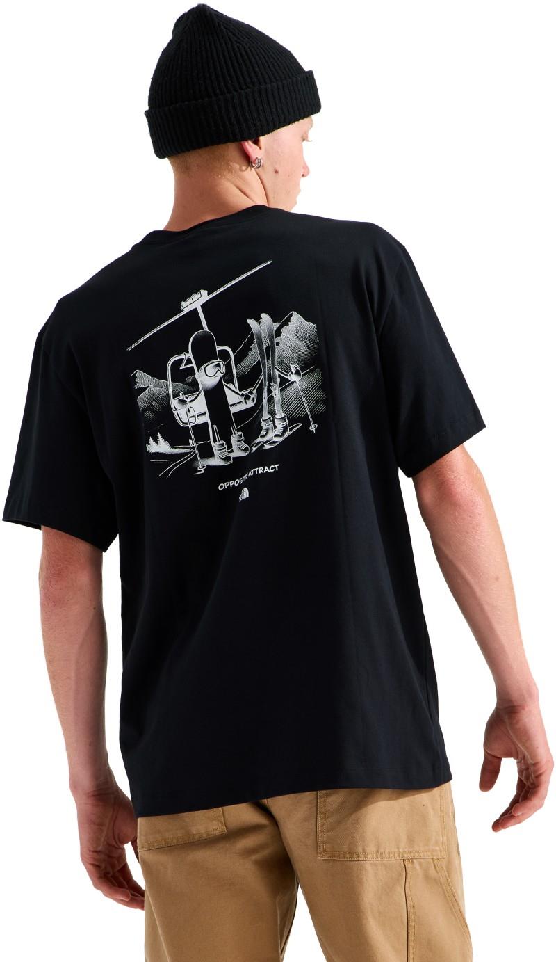 Opposites Attract Graphic SS Tee - Unisex - tnf black 1