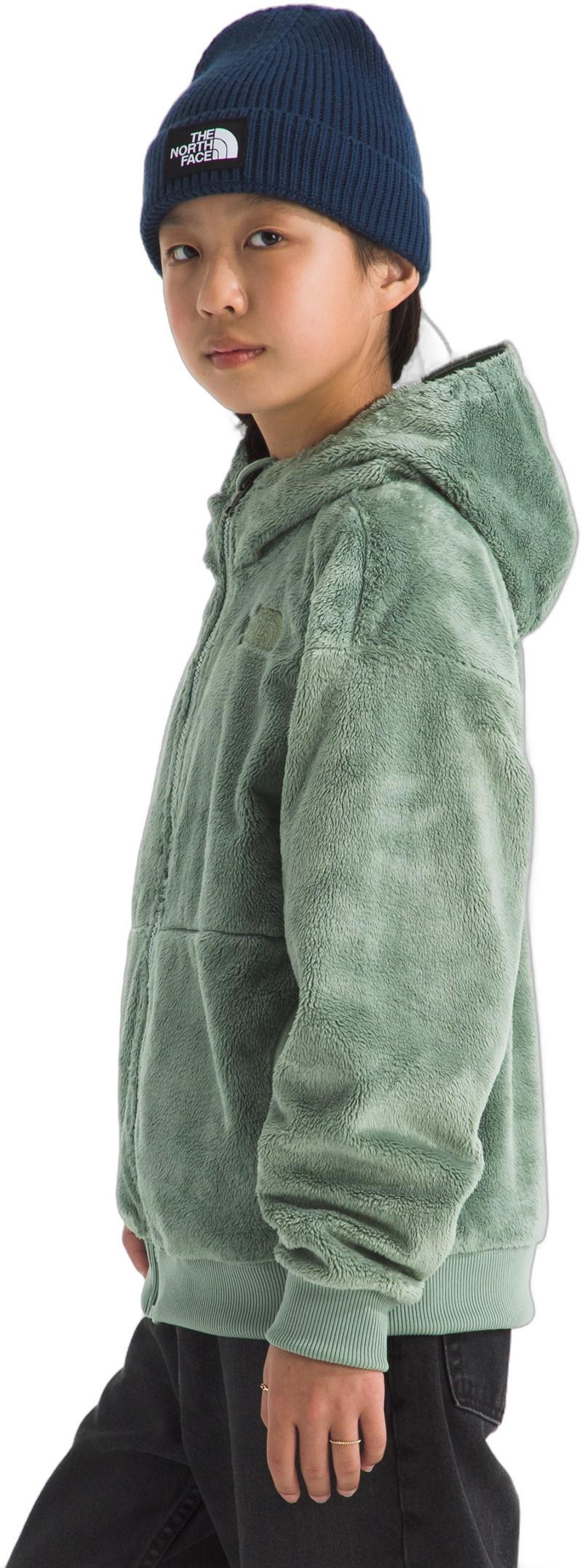 Osito Full Zip Hoodie - Girls - slate moss 1