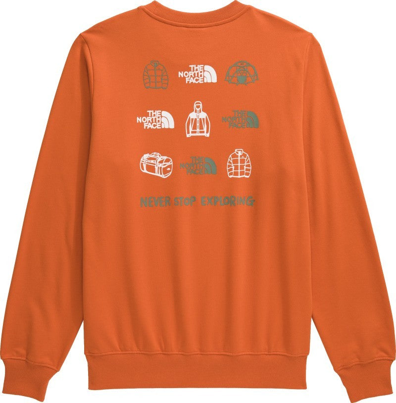 Outdoor Graphic Crew - Mens - iron bronze 1
