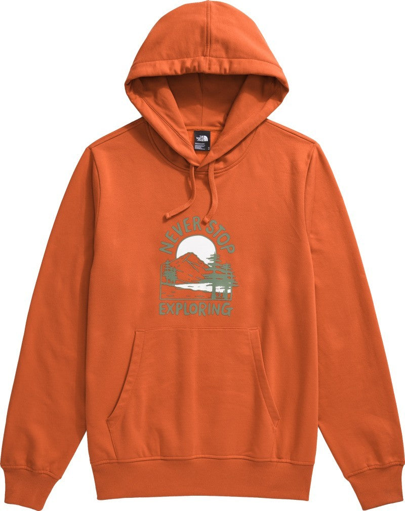Outdoor Graphic Hoodie - Mens - iron bronze 1