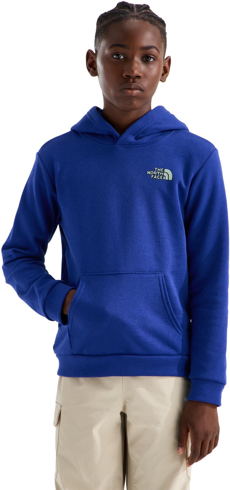 Outdoor Graphic Hoodie - Teen Boy - bold blue 1