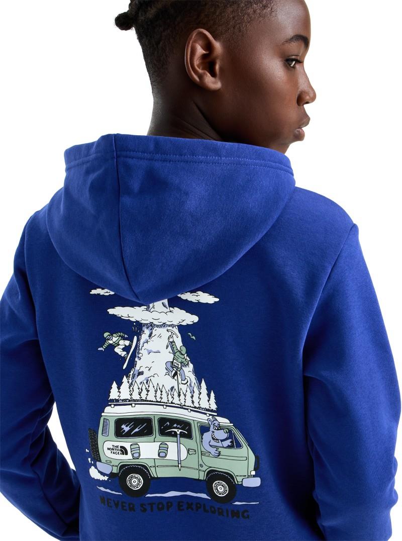 Outdoor Graphic Hoodie - Teen Boy - bold blue 1