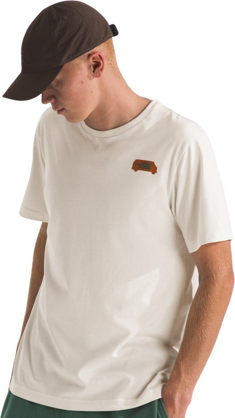 Outdoor Graphic SS Tee - Mens - white dune 1