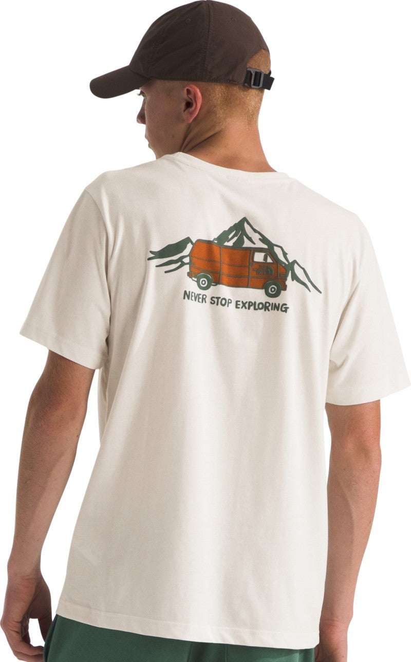Outdoor Graphic SS Tee - Mens - white dune 1