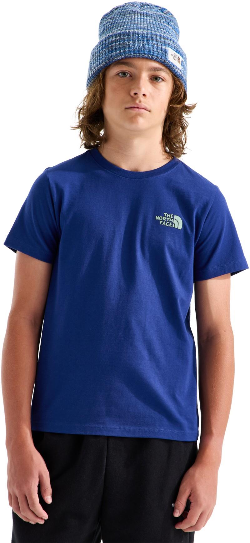 Outdoor Graphic SS Tee - Teen Boy - bold blue 1