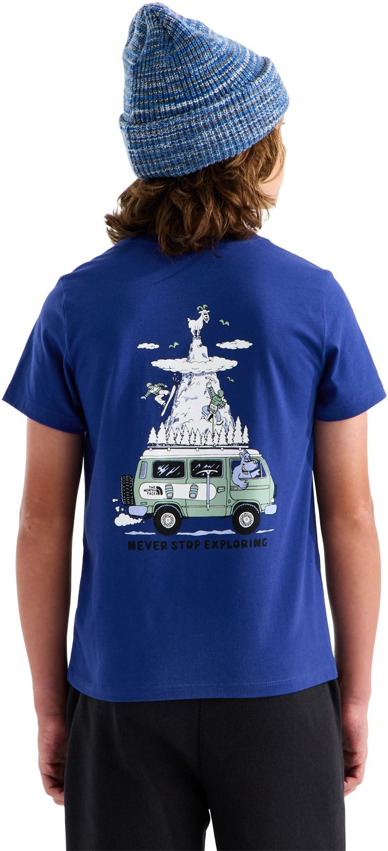 Outdoor Graphic SS Tee - Teen Boy - bold blue 1
