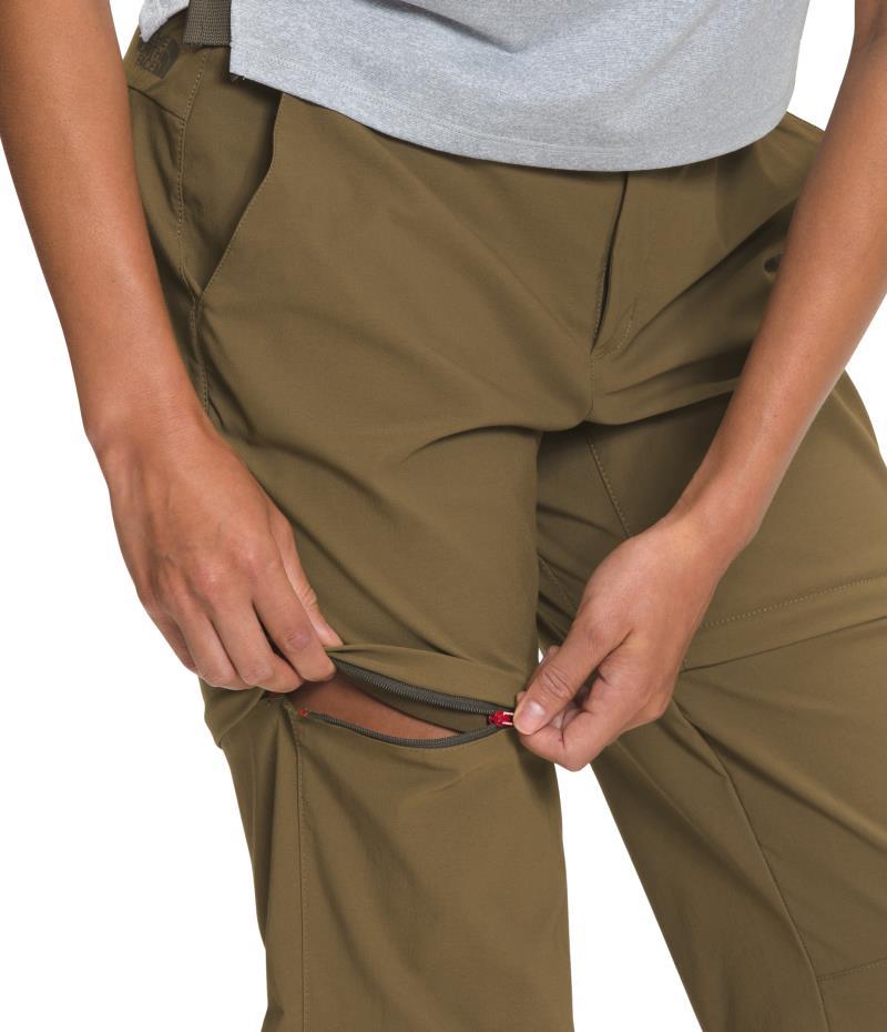 Paramount Convertible Mid-Rise Pants, Reg - Womens - Military Olive 4