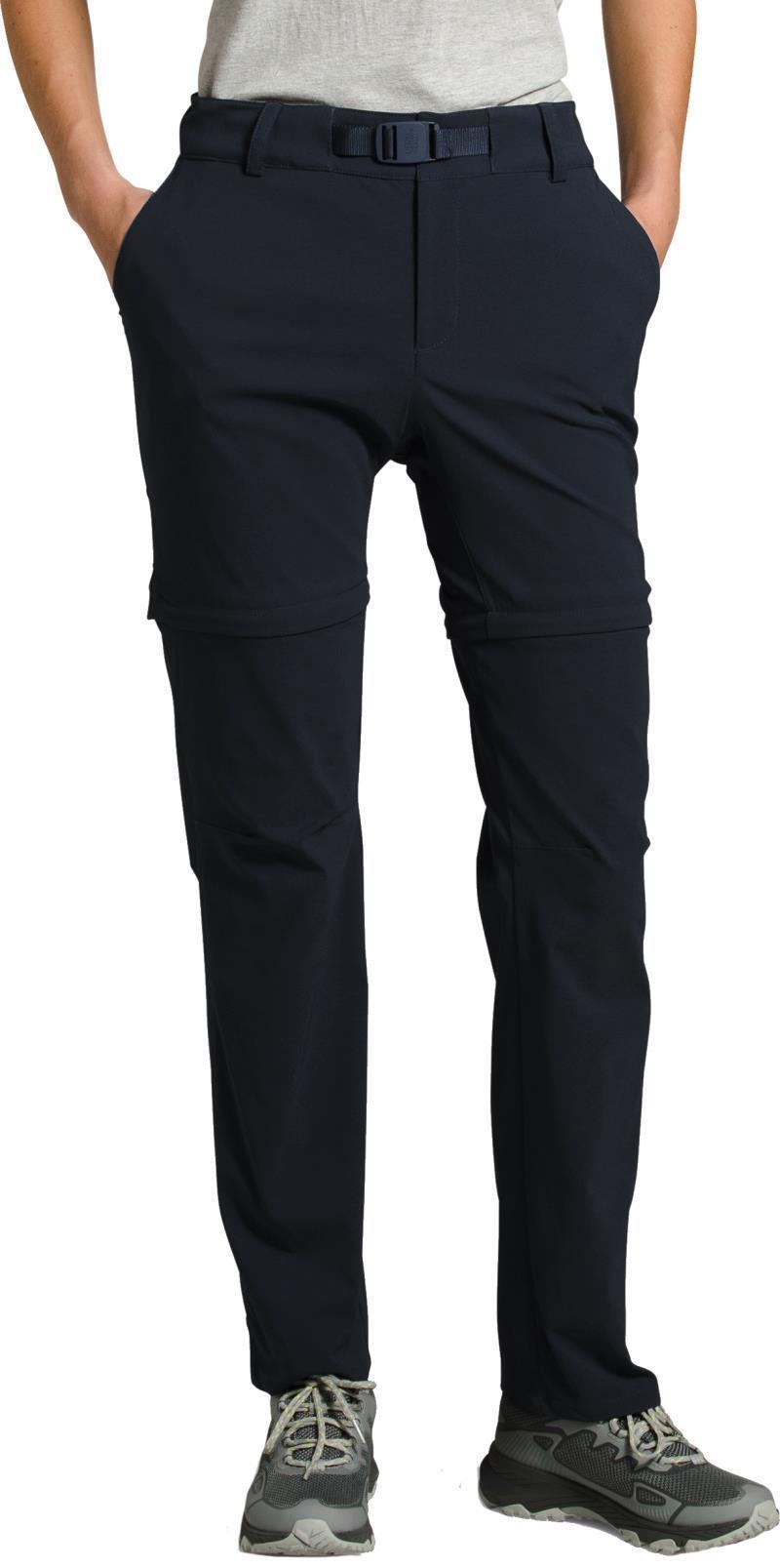 Paramount Convertible Mid-Rise Pants, Reg - Womens - Urban Navy 1