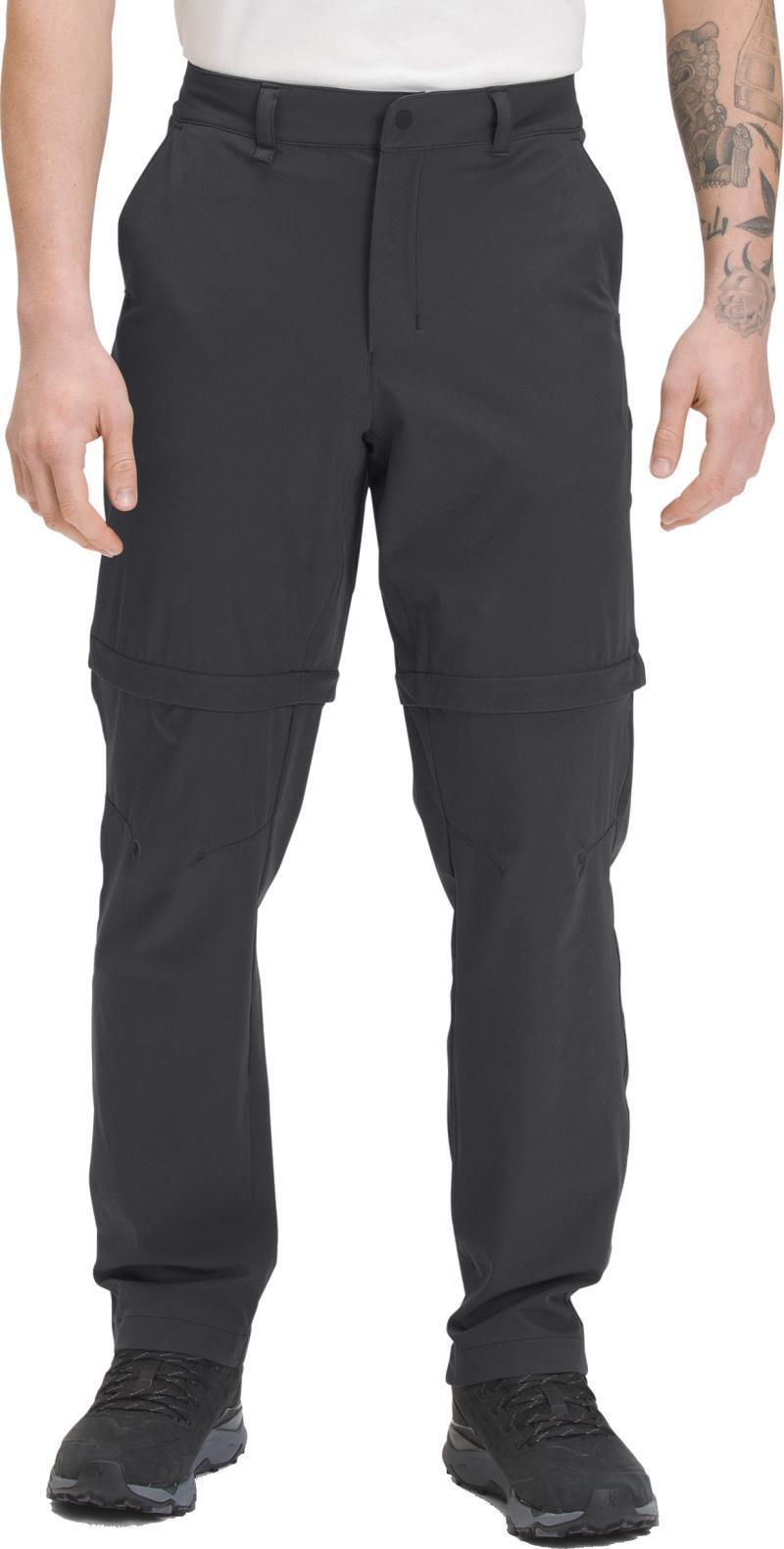 Paramount Convertible Pants, Long - Mens - asphalt grey 1