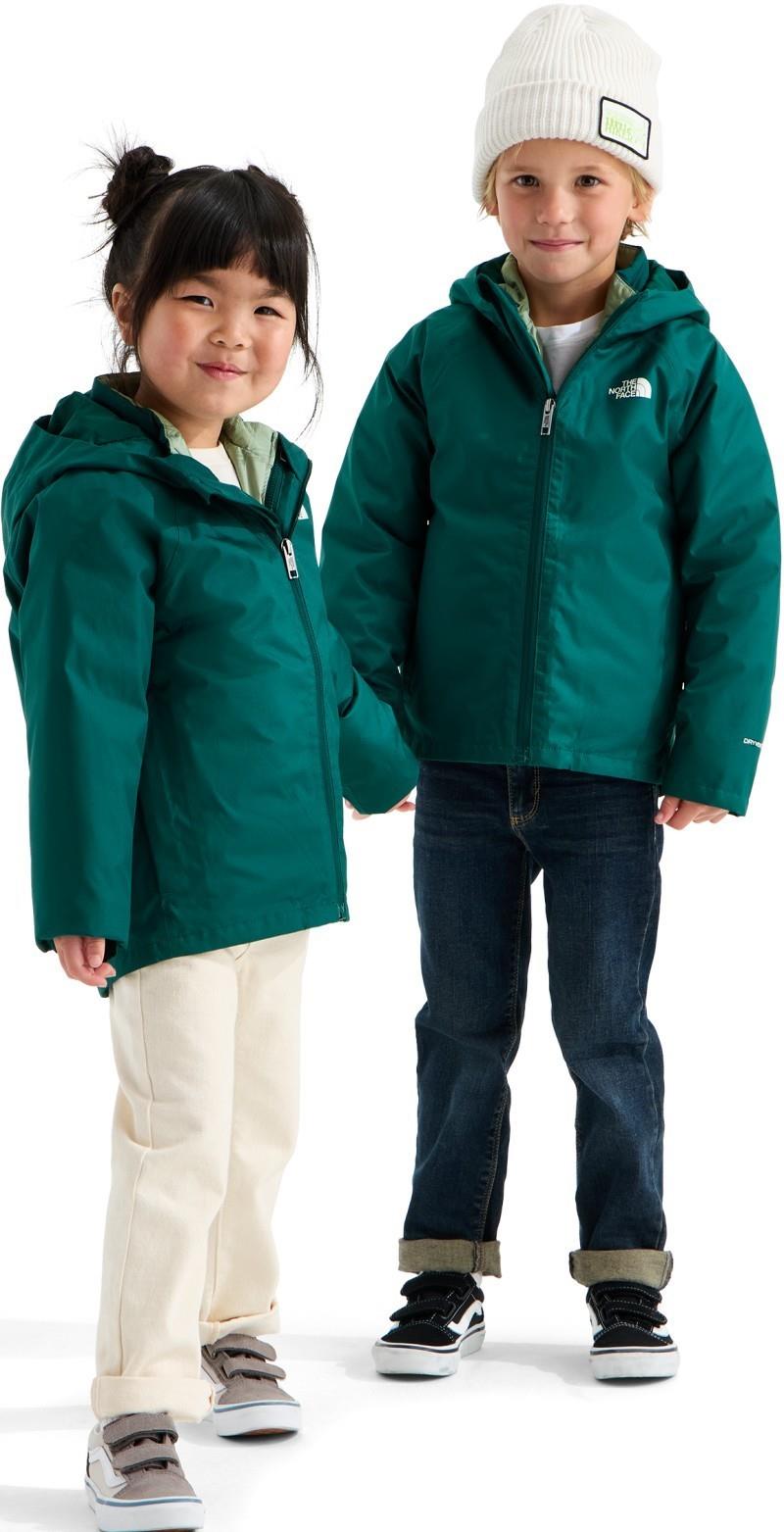 Perrito 4N1 Hooded Jacket - Kids - pacific teal 1