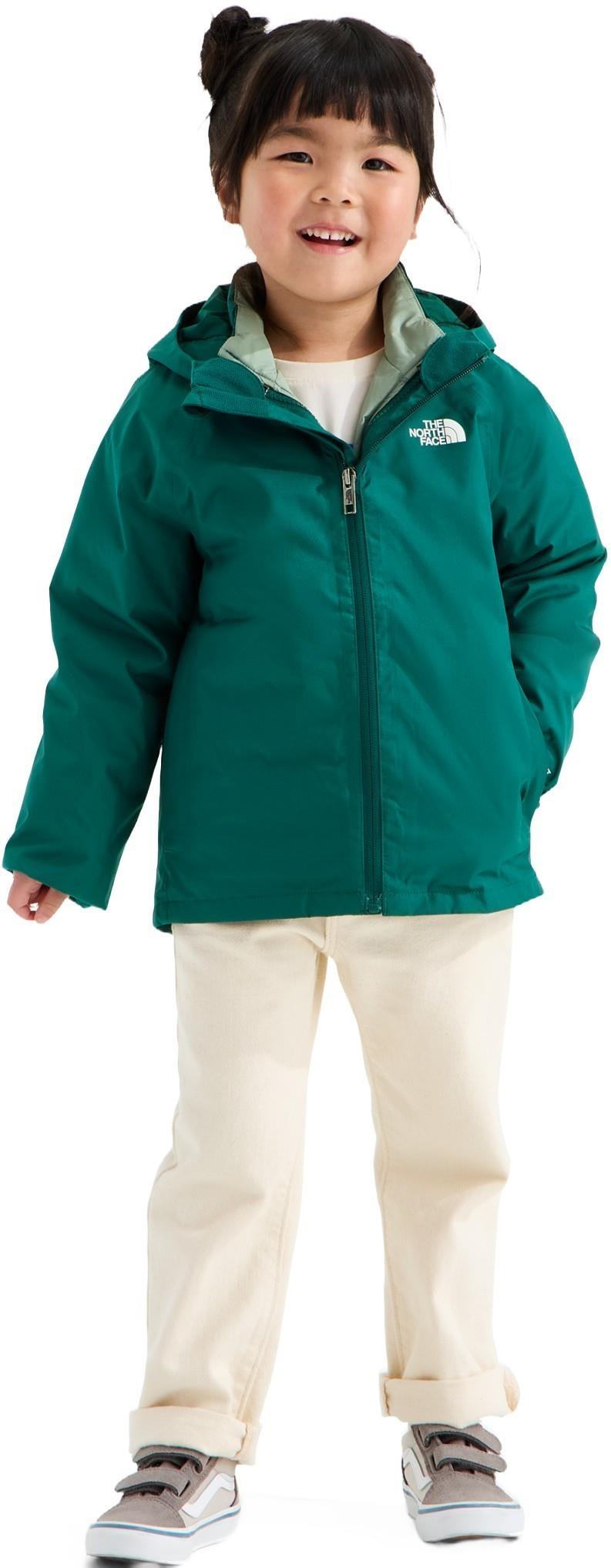 Perrito 4N1 Hooded Jacket - Kids - pacific teal 1