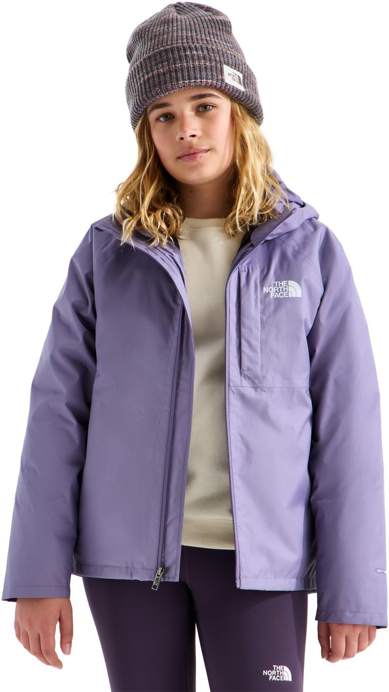 Perrito 4N1 Hooded Jacket - Teen - grounded plum 1