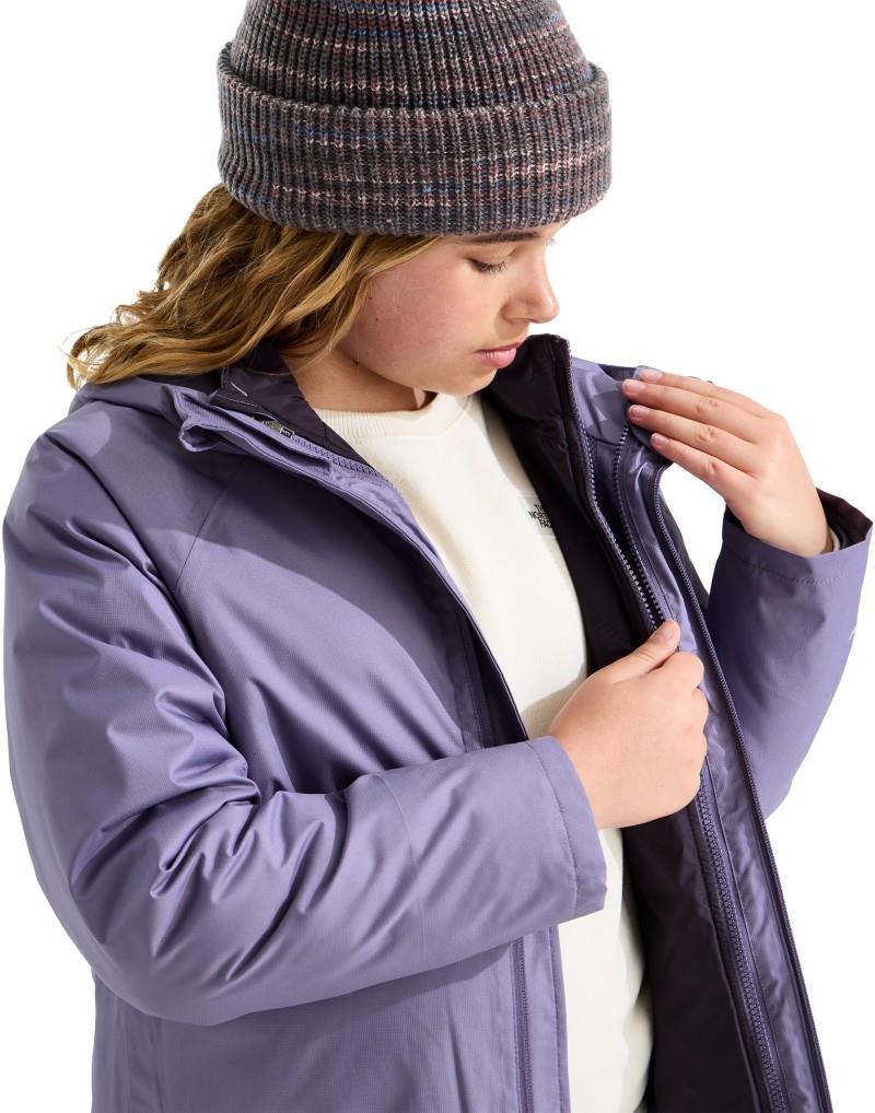 Perrito 4N1 Hooded Jacket - Teen - grounded plum 1
