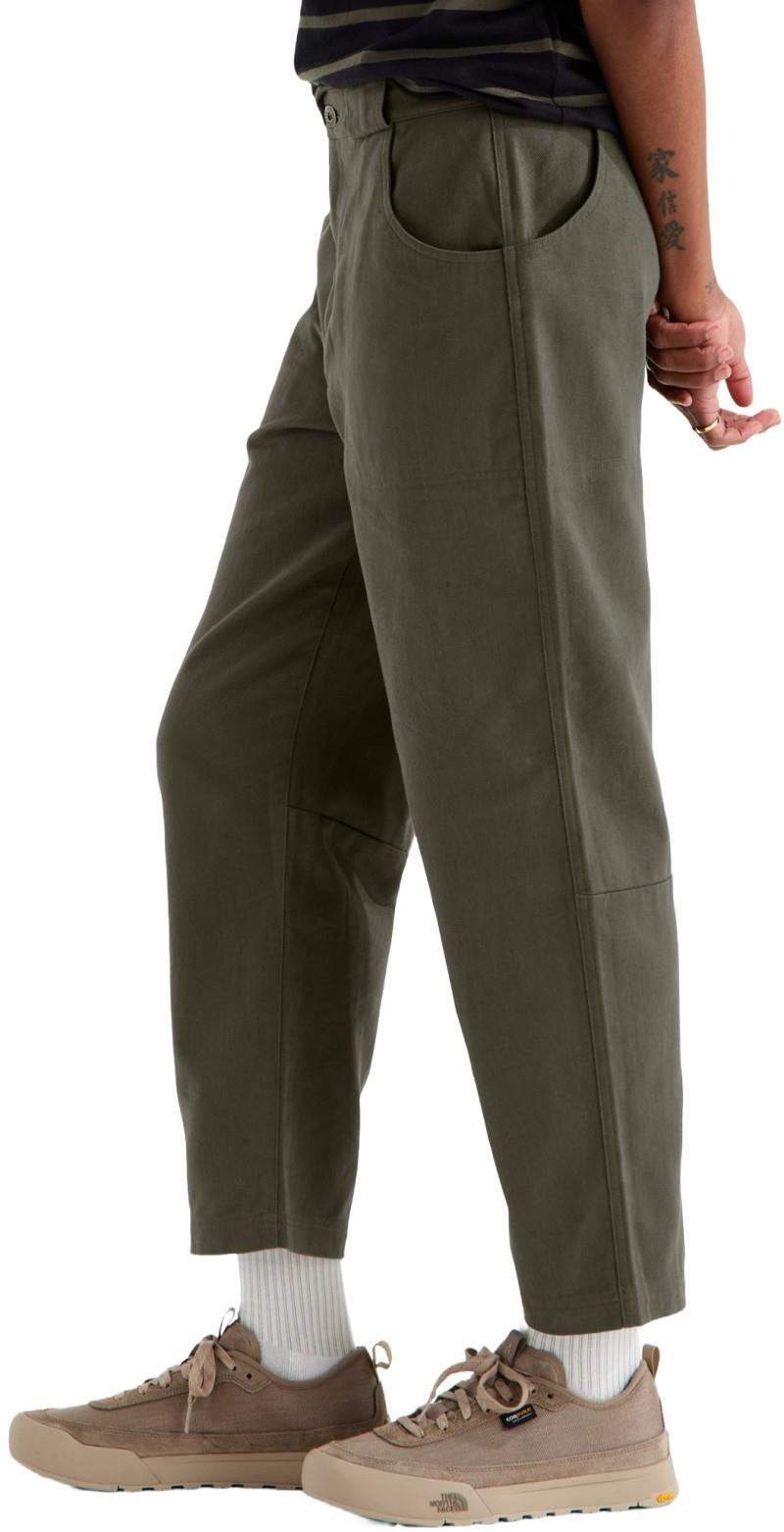 Pinecrest Heavy Barrel Leg Pants, Long - Womens - new taupe green 1