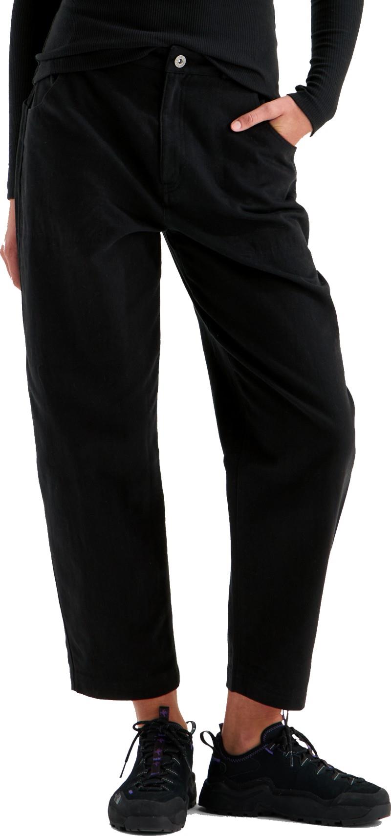 Pinecrest Heavy Barrel Leg Pants, Long - Womens - tnf black 1