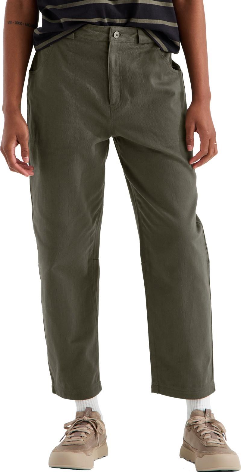 Pinecrest Heavy Barrel Leg Pants, Reg - Womens - new taupe green 1