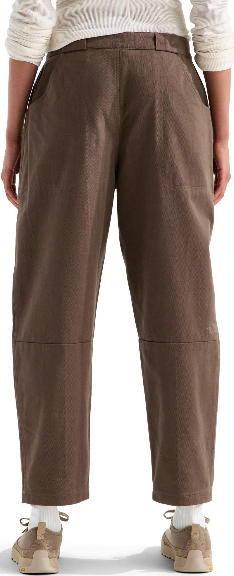 Pinecrest Heavy Barrel Leg Pants, Reg - Womens - smokey brown 1