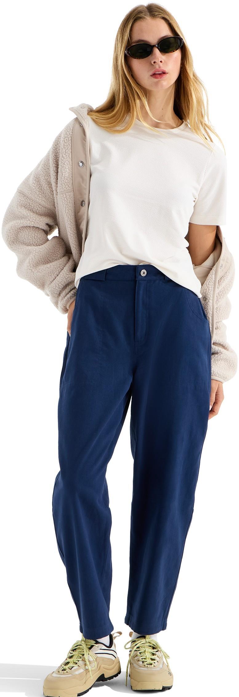 Pinecrest Heavy Barrel Leg Pants, Reg - Womens - summit navy 1