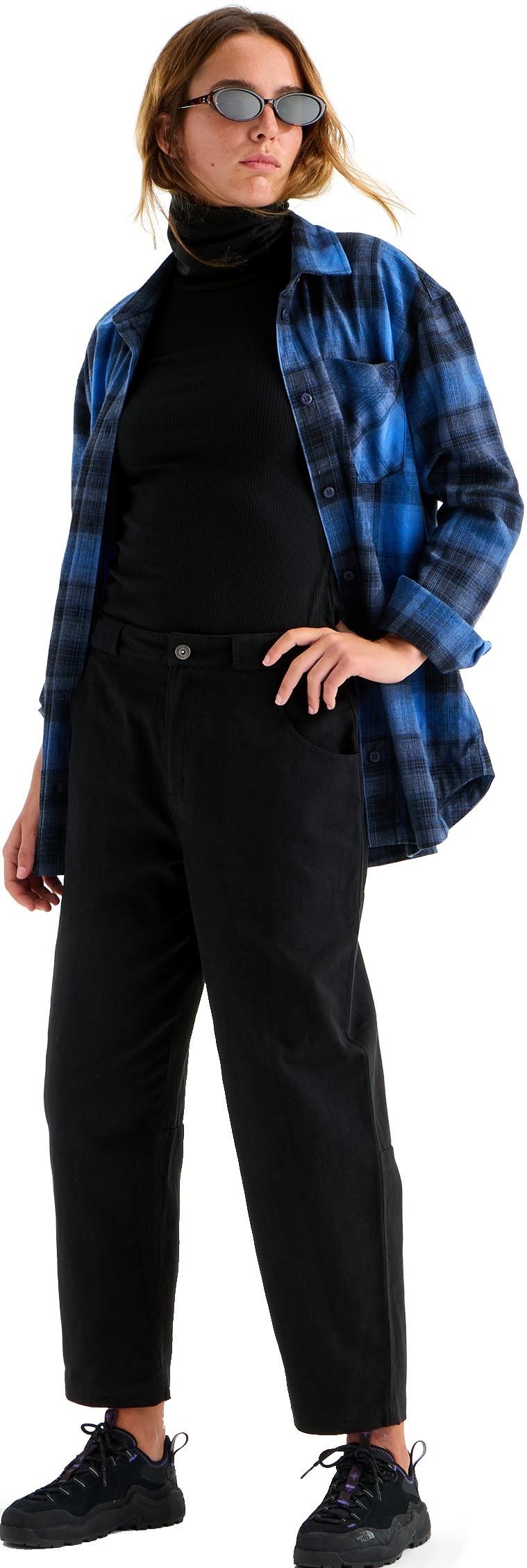 Pinecrest Heavy Barrel Leg Pants, Reg - Womens - tnf black 1