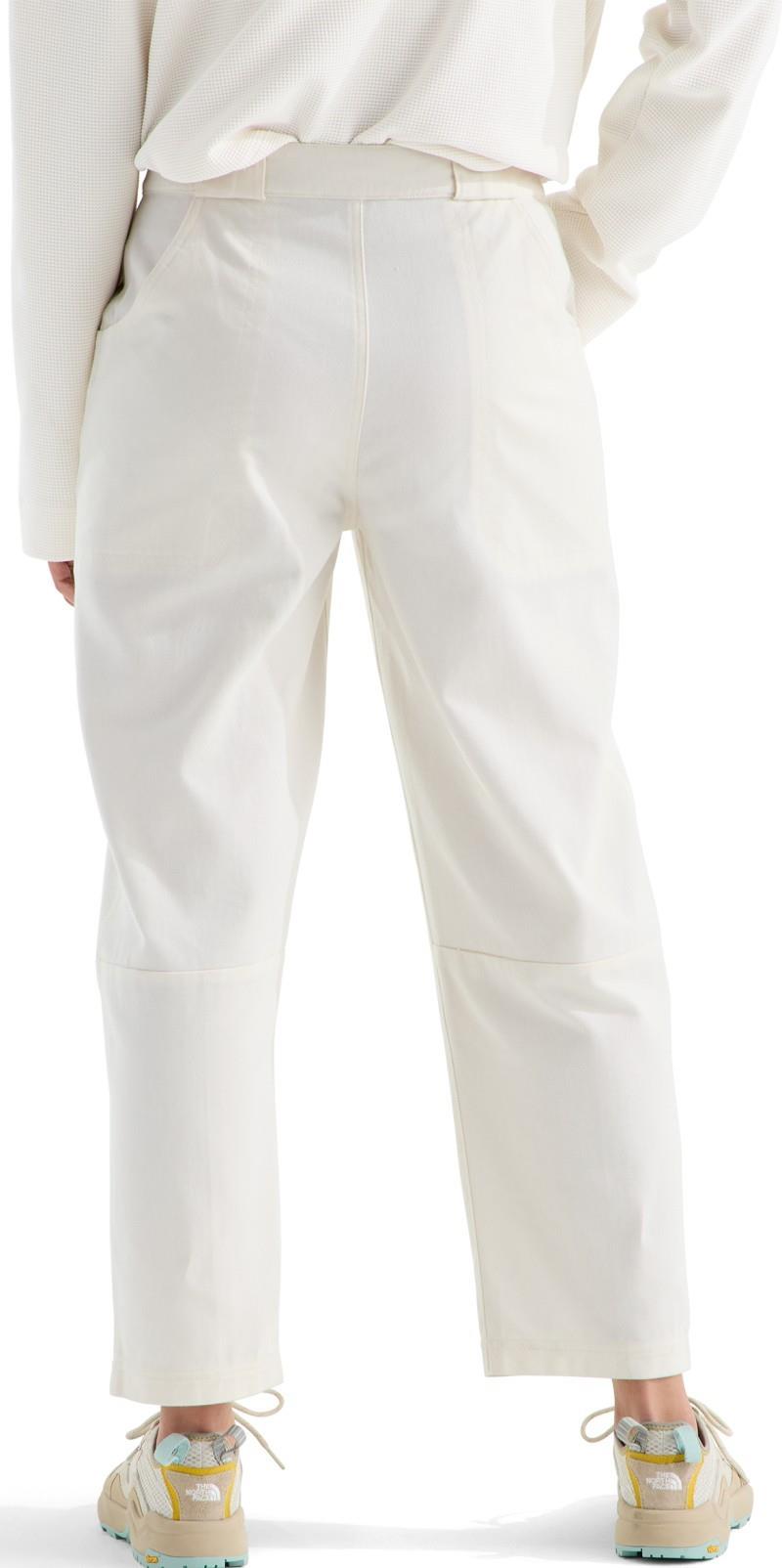 Pinecrest Heavy Barrel Leg Pants, Reg - Womens - white dune 1