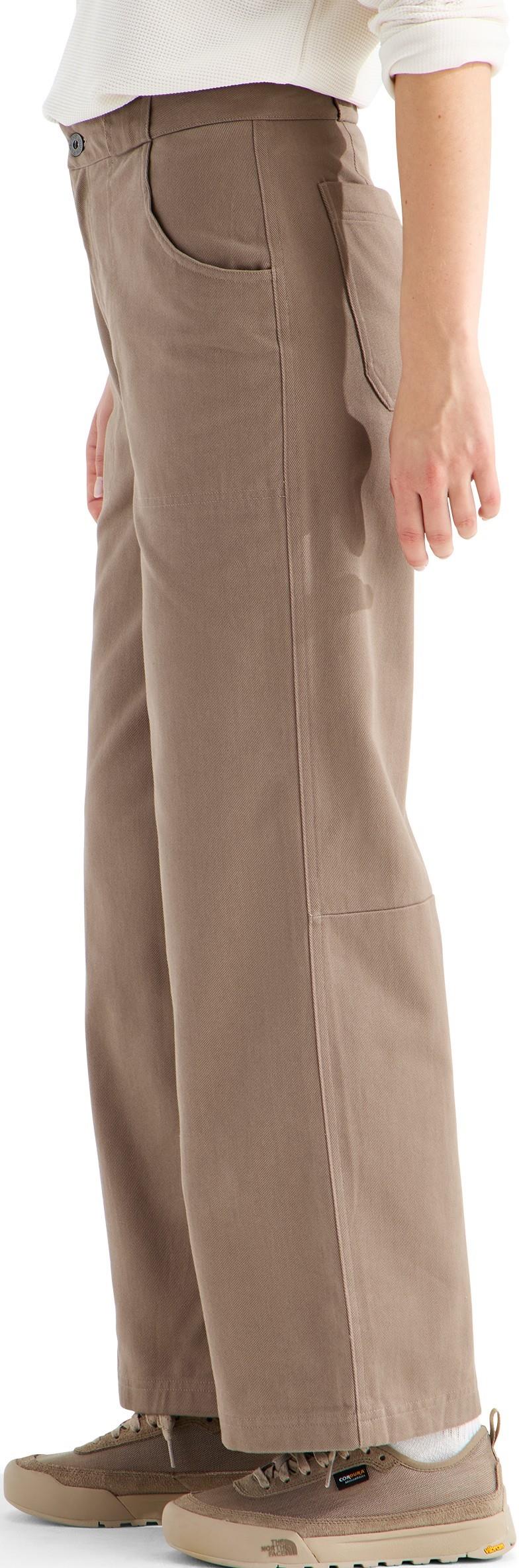 Pinecrest Wide Leg Pants, Long - Womens - garnet 1