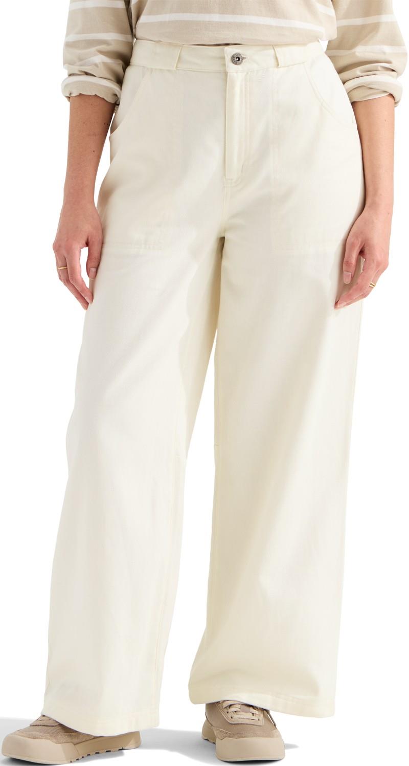 Pinecrest Wide Leg Pants, Long - Womens - white dune 1