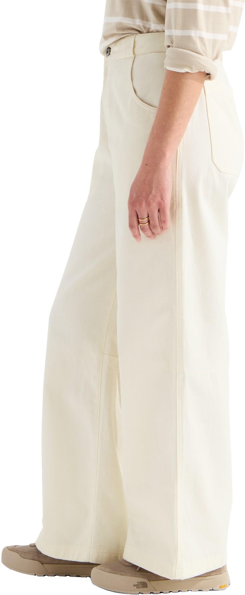 Pinecrest Wide Leg Pants, Long - Womens - white dune 1