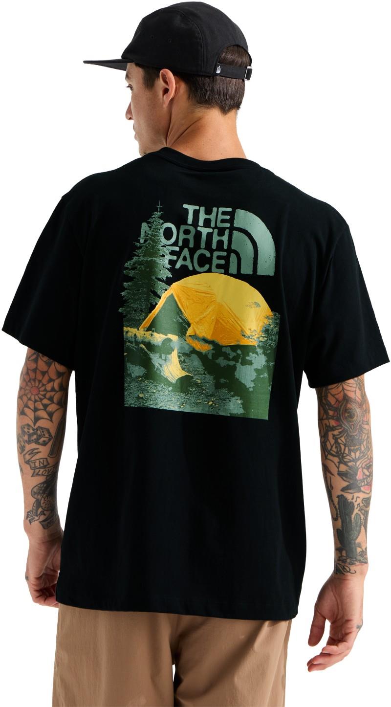 Pitch A Tent SS Tee - Mens - tnf black 1