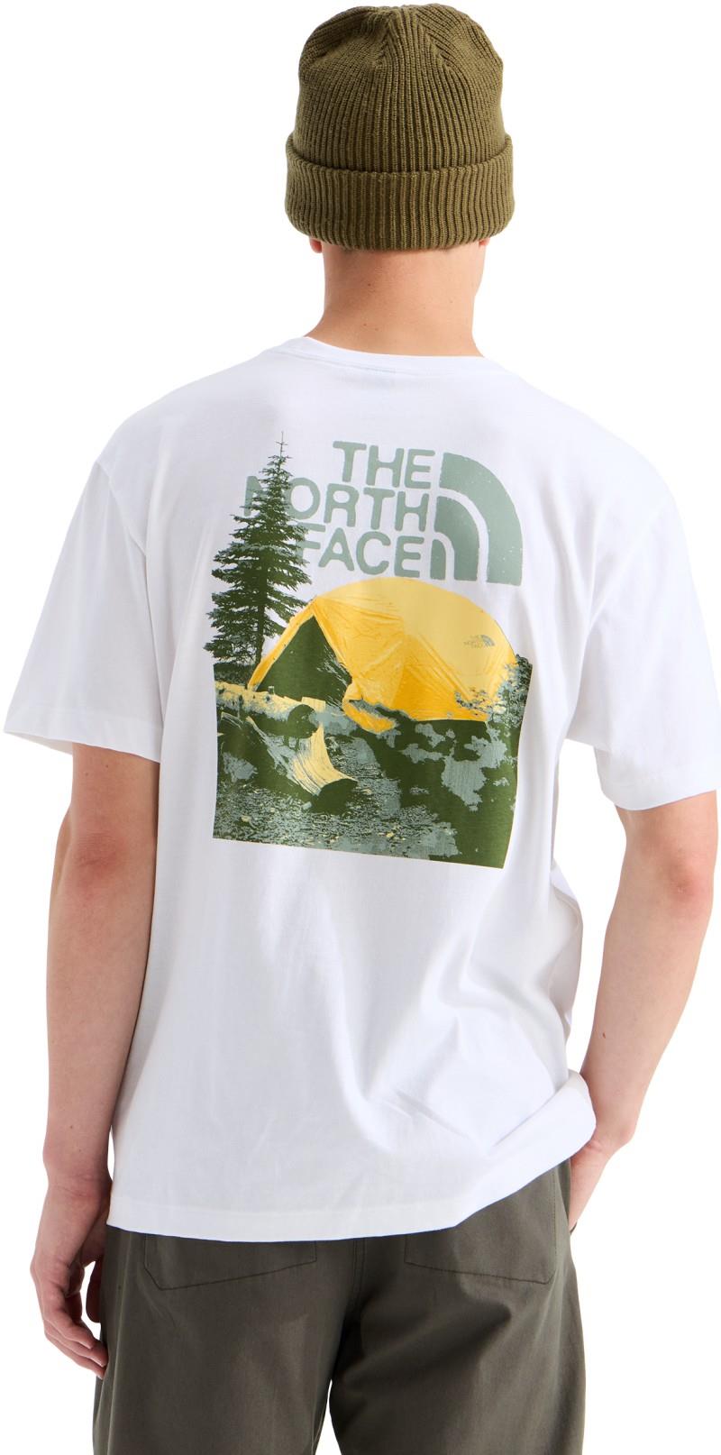Pitch A Tent SS Tee - Mens - tnf white 1