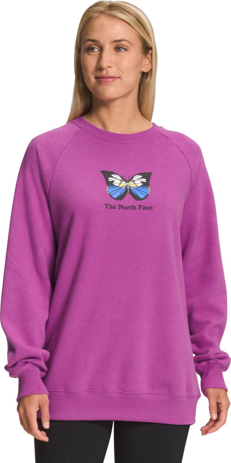 Places We Love Crew - Womens - Purple Cactus Flower 1