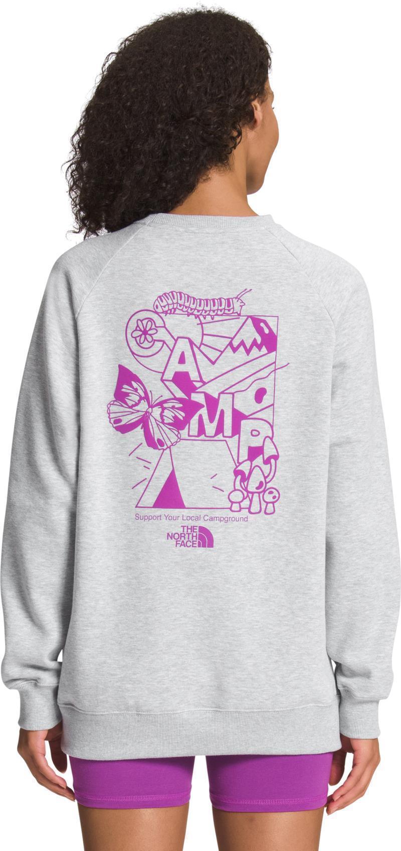 Places We Love Crew - Womens - TNF Light Grey Heather 2