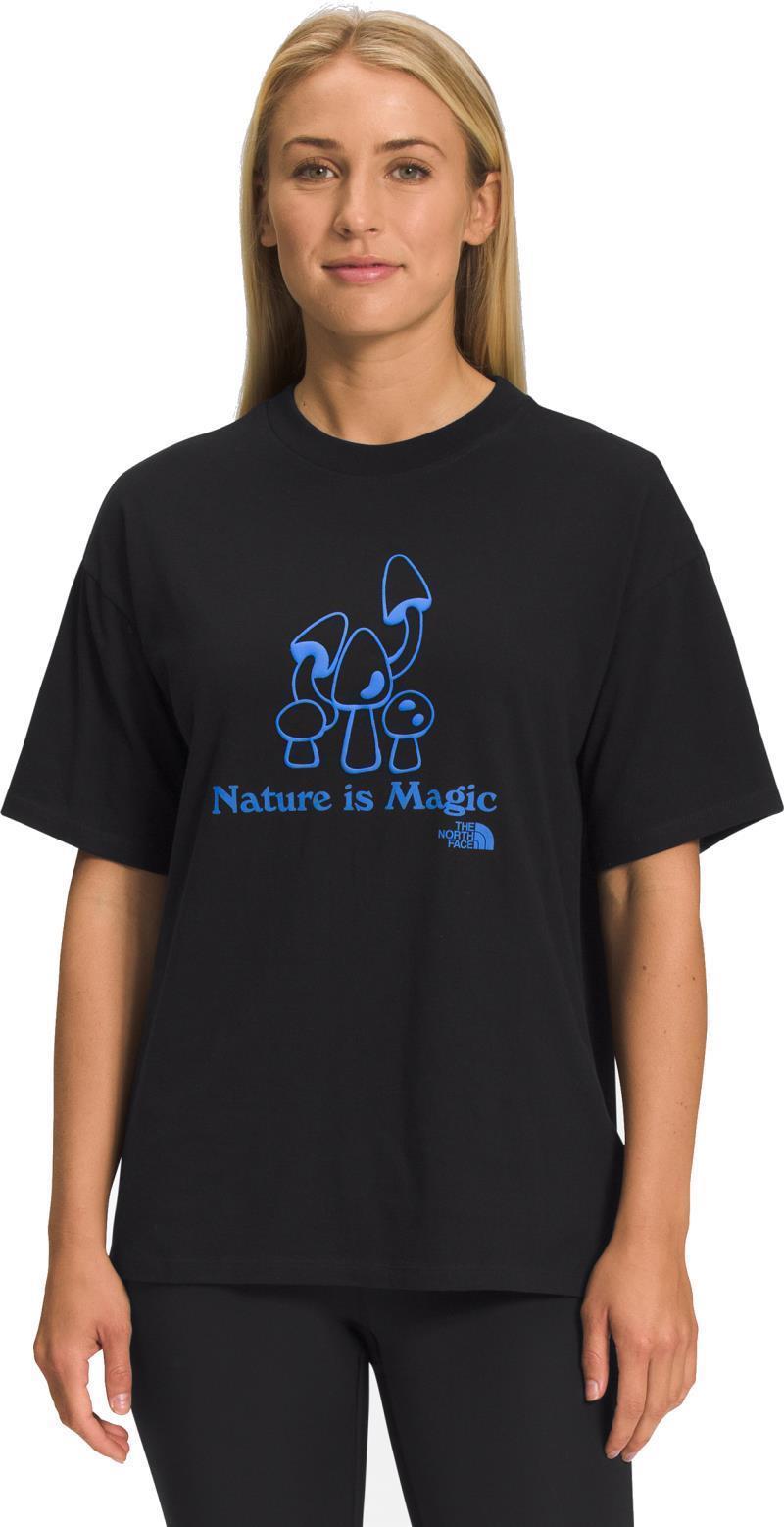 Places We Love SS Tee - Womens - TNF Black / Atomizer Blue 1