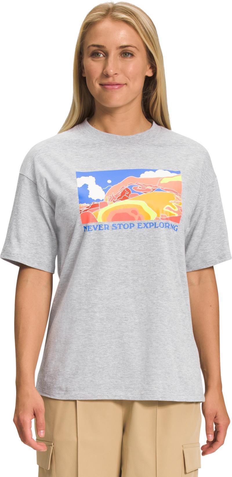Places We Love SS Tee - Womens - TNF Light Grey Heather 1